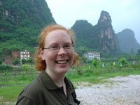 Only photo I can find from China in 2005. Minutes before my first (and so far only) hot-air balloon flight, in Yangshuo, Guangxi province.