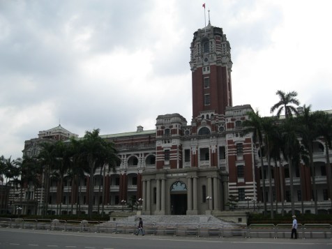 Presidential Office Building, built by the Japanese in the 1910s as the office of the Governor-General of Taiwan.
